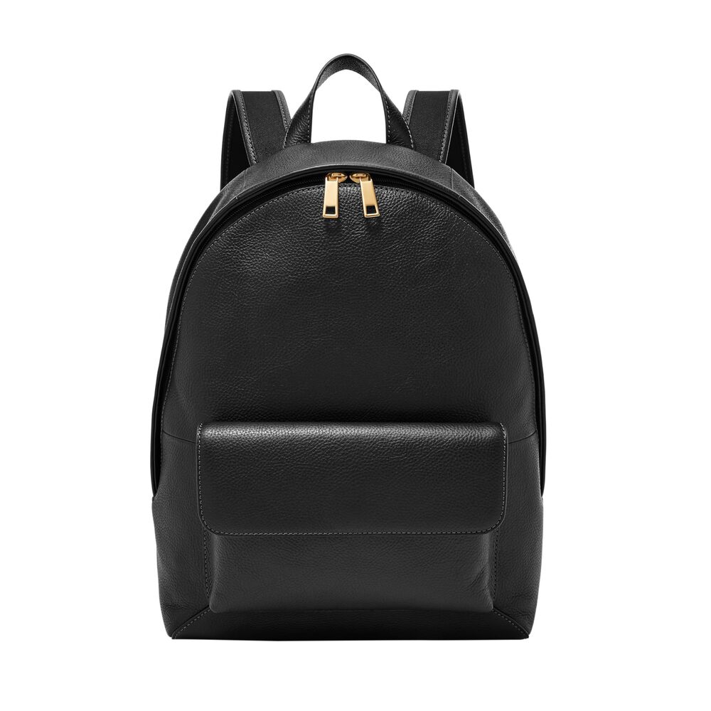 9383 Blaire LiteHide Leather Mini Backpack Purse Handbag, Black Model: